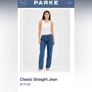 PARKE Classic Straight Jean